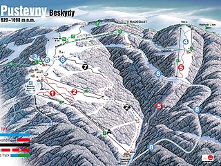 Lyžařské středisko Pustevny